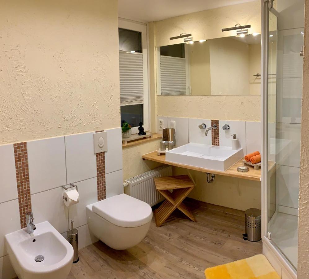 Ferienwohnung Janus Altstadt-Hameln Haus 1 Inklusive Parkplatz Mit Und Ohne Balkon Hamelin Bagian luar foto