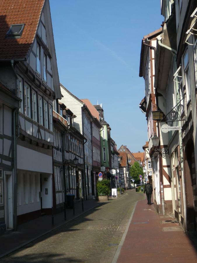 Ferienwohnung Janus Altstadt-Hameln Haus 1 Inklusive Parkplatz Mit Und Ohne Balkon Hamelin Bagian luar foto